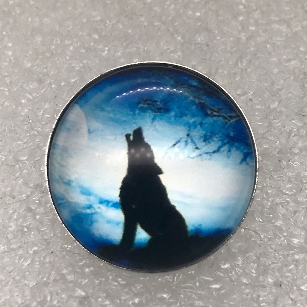 Snap button 20mm Gingersnaps Wolf ASN20